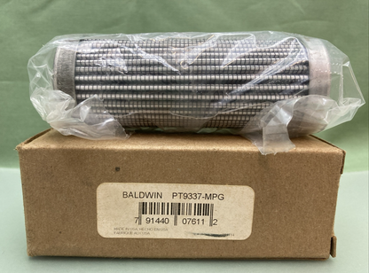 NEW GENUINE BALDWIN PT9337-MPG HYDRAULIC FILTER