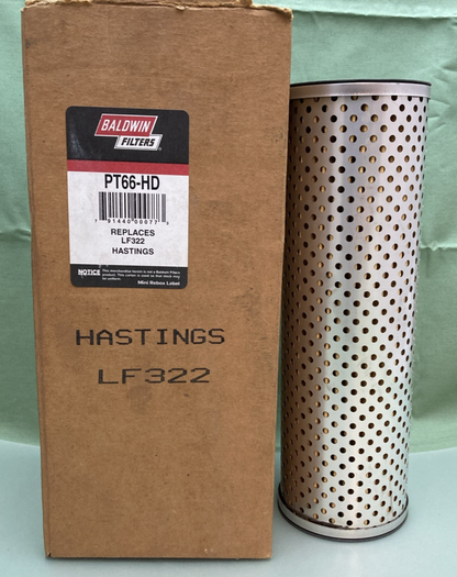 NEW GENUINE HASTINGS LF322 OIL FILTER