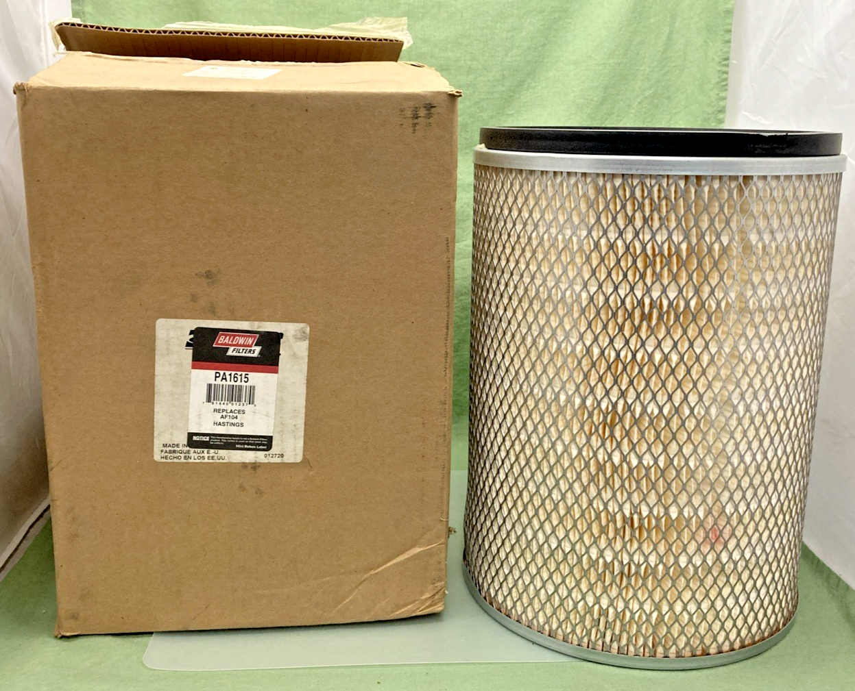 NEW GENUINE HASTINGS AF104 OUTER AIR FILTER ELEMENT