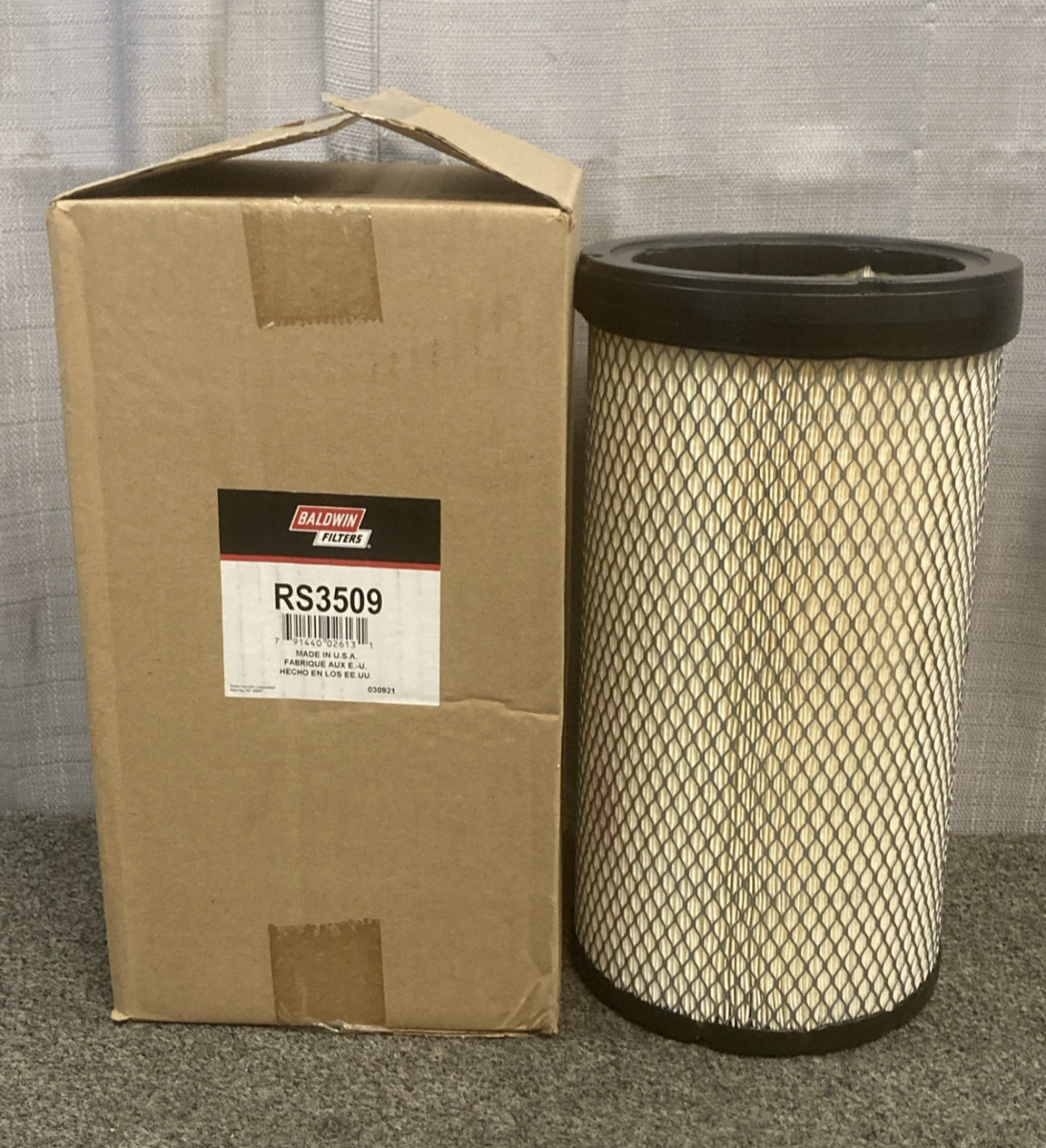 NEW GENUINE BALDWIN RS3509 Radial Seal Air Filter Element