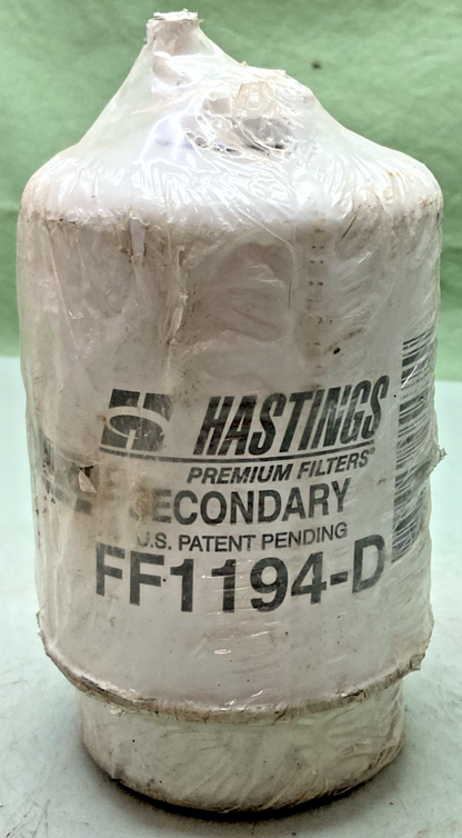 NEW GENUINE HASTINGS FF1194-D PREMIUM FILTER SECONDARY