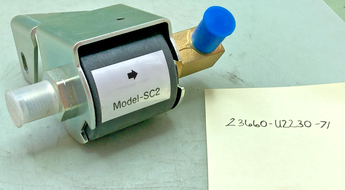 NEW REPLACES TOYOTA 23660-U2230-71 FORKLIFT 8FGU32 VALVE SOLENOID LOCKOFF