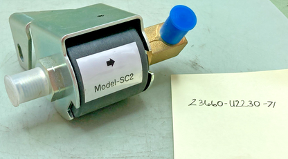 NEW REPLACES TOYOTA 23660-U2230-71 FORKLIFT 8FGU32 VALVE SOLENOID LOCKOFF