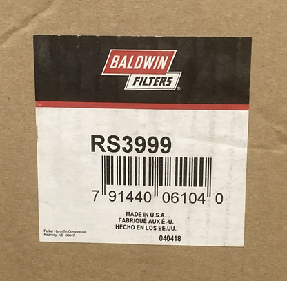 NEW GENUINE BALDWIN RS3999 Radial Seal Air Filter Element