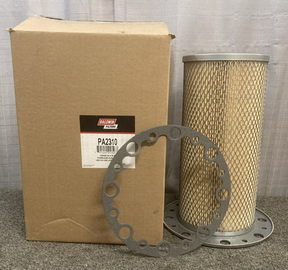NEW GENUINE BALDWIN PA2310 Axial Seal Air Filter Element with extra gasket