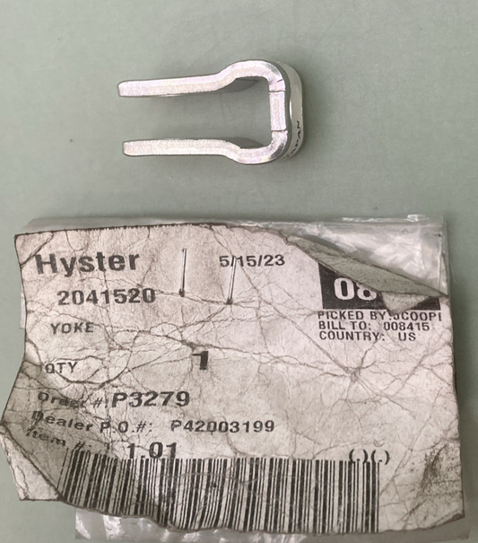 NEW GENUINE HYSTER 2041520 YOKE
