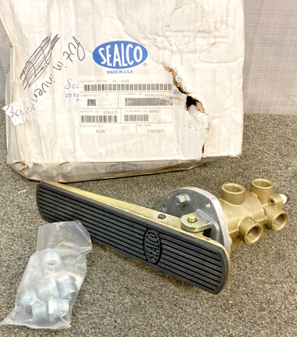 NEW GENUINE SEALCO 6125 VALVE-FOOT BRAKE PEDAL