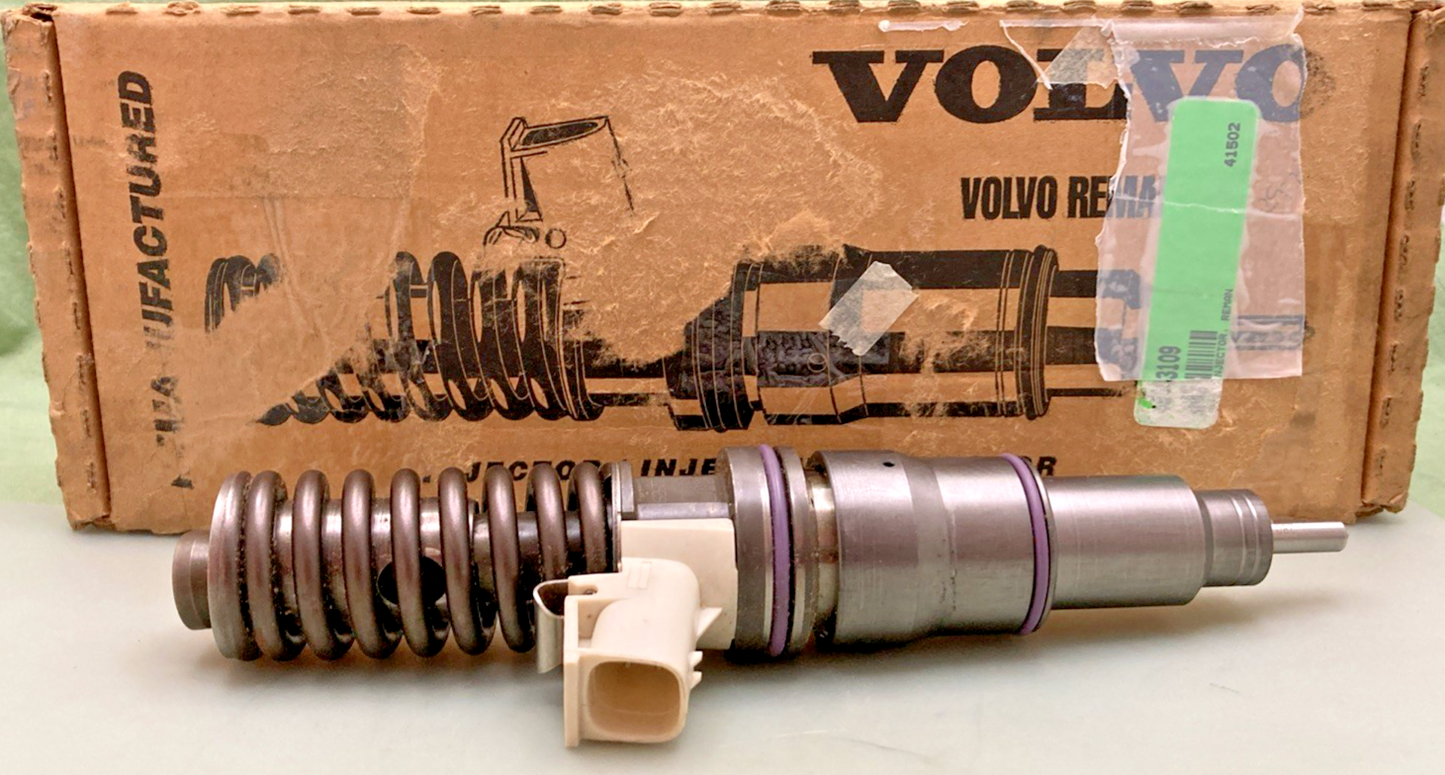 NEW GENUINE VOLVO 85003109 FUEL INJECTOR - REMANUFACTURED