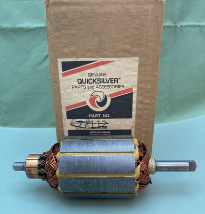 NEW GENUINE MERCURY QUICKSILVER 77112 TROLLING MOTOR ARMATURE