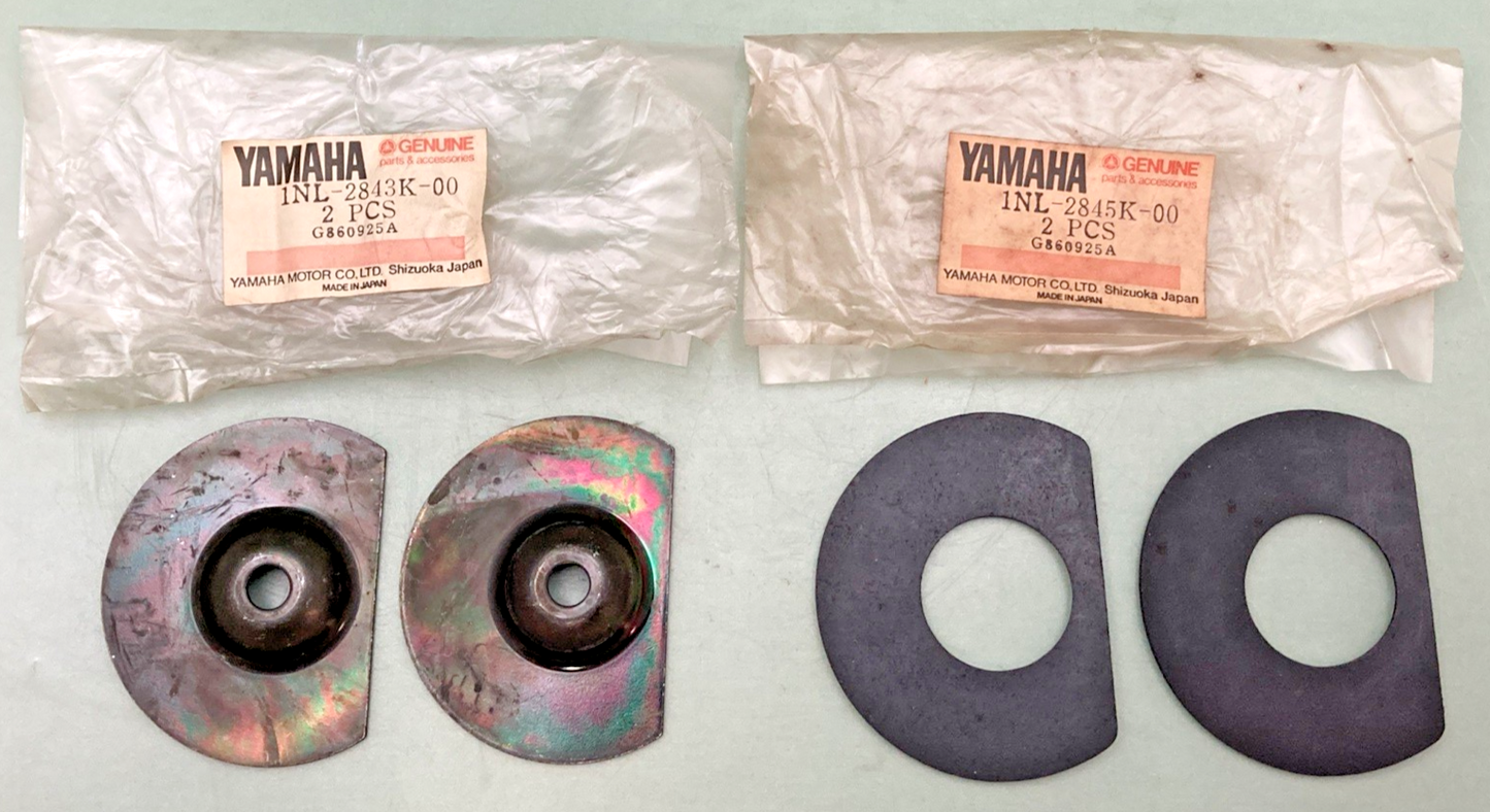 NEW GENUINE YAMAHA 1NL-2843K-00 / 1NL-2845K-00 BAG REINFORCE PLATES, SEALS KIT