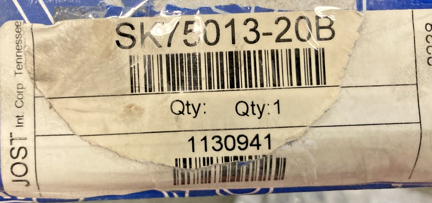 NEW GENUINE JOST SK75013-20B  FIFTH WHEEL TRAILER HITCH HANDLE - RETRACTABLE