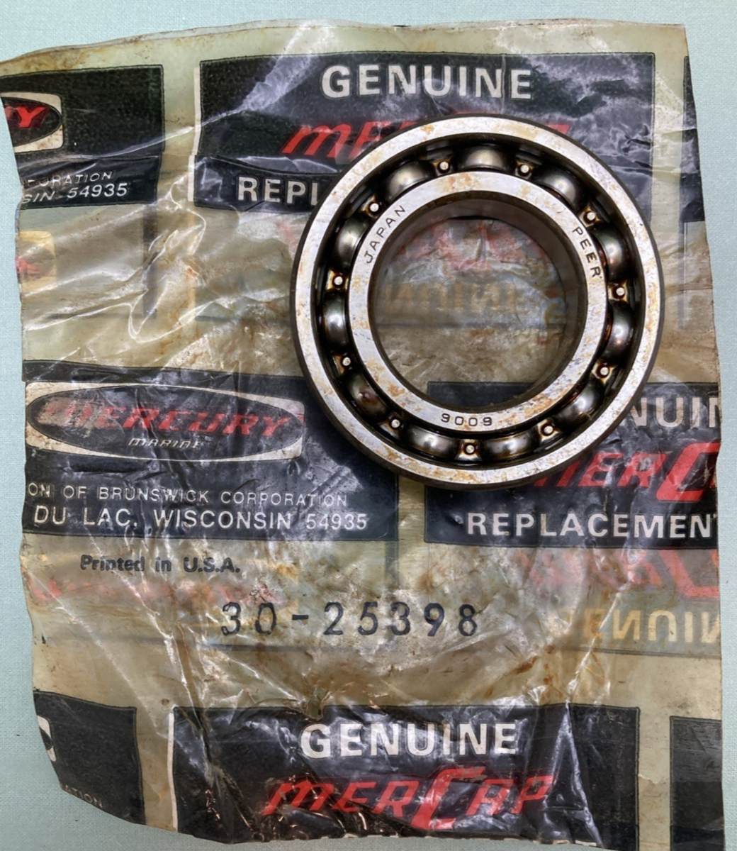 NEW GENUINE MERCURY 30-25398 BALL BEARING