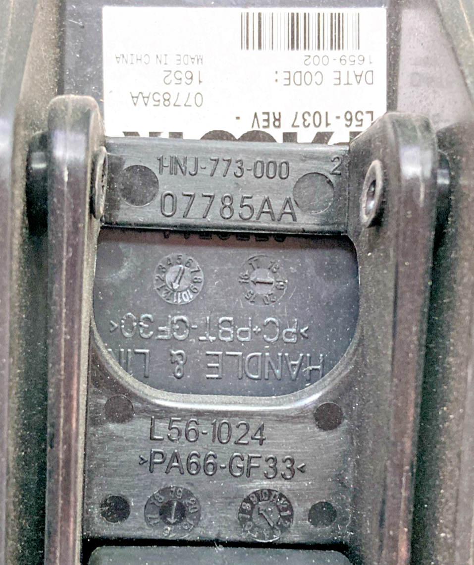 NEW GENUINE KENTWORTH L56-1037 HOOD LATCH