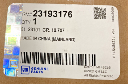NEW GENUINE 23193176 MOLDING ASSEMBLY, FRONT SIDE DOOR WINDOW UPPER REVEAL