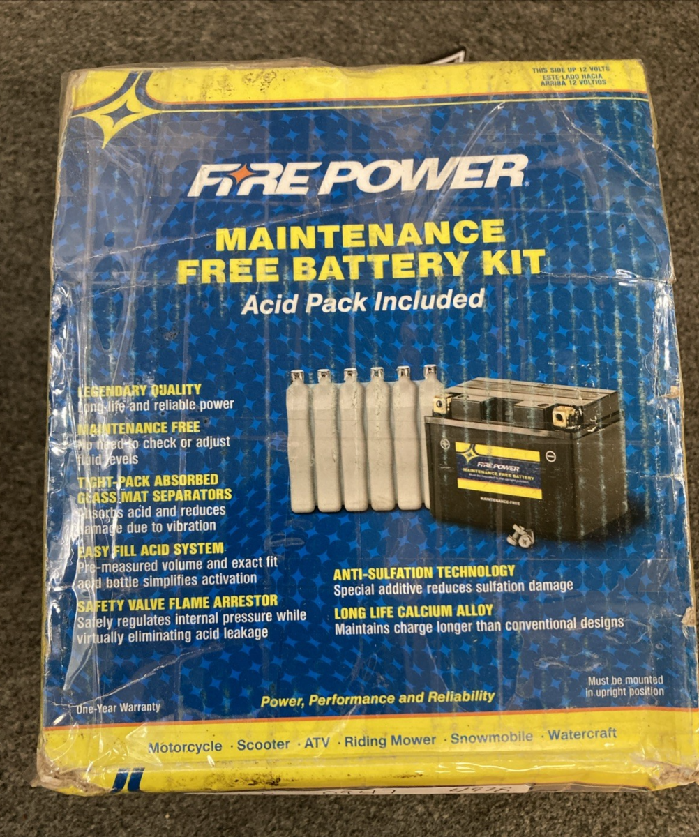 New Genuine Firepower CTX30L-BSA Powersports Battery