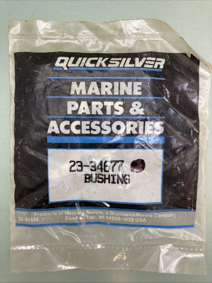 QTY 4 NEW GENUINE MERCURY QUICKSILVER 23-34677 BUSHING
