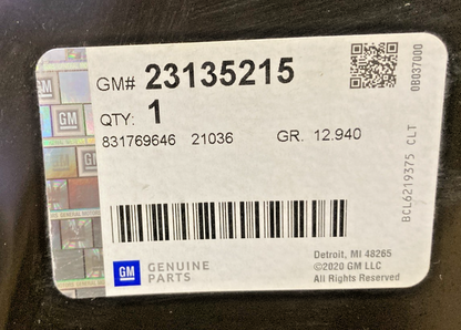 NEW GENUINE GM 23135215 EXTENSION, BODY SIDE OUTER PANEL REAR LOWER