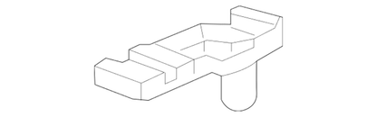 NEW GENUINE GM 23336340 BRACKET, RADIATOR UPPER