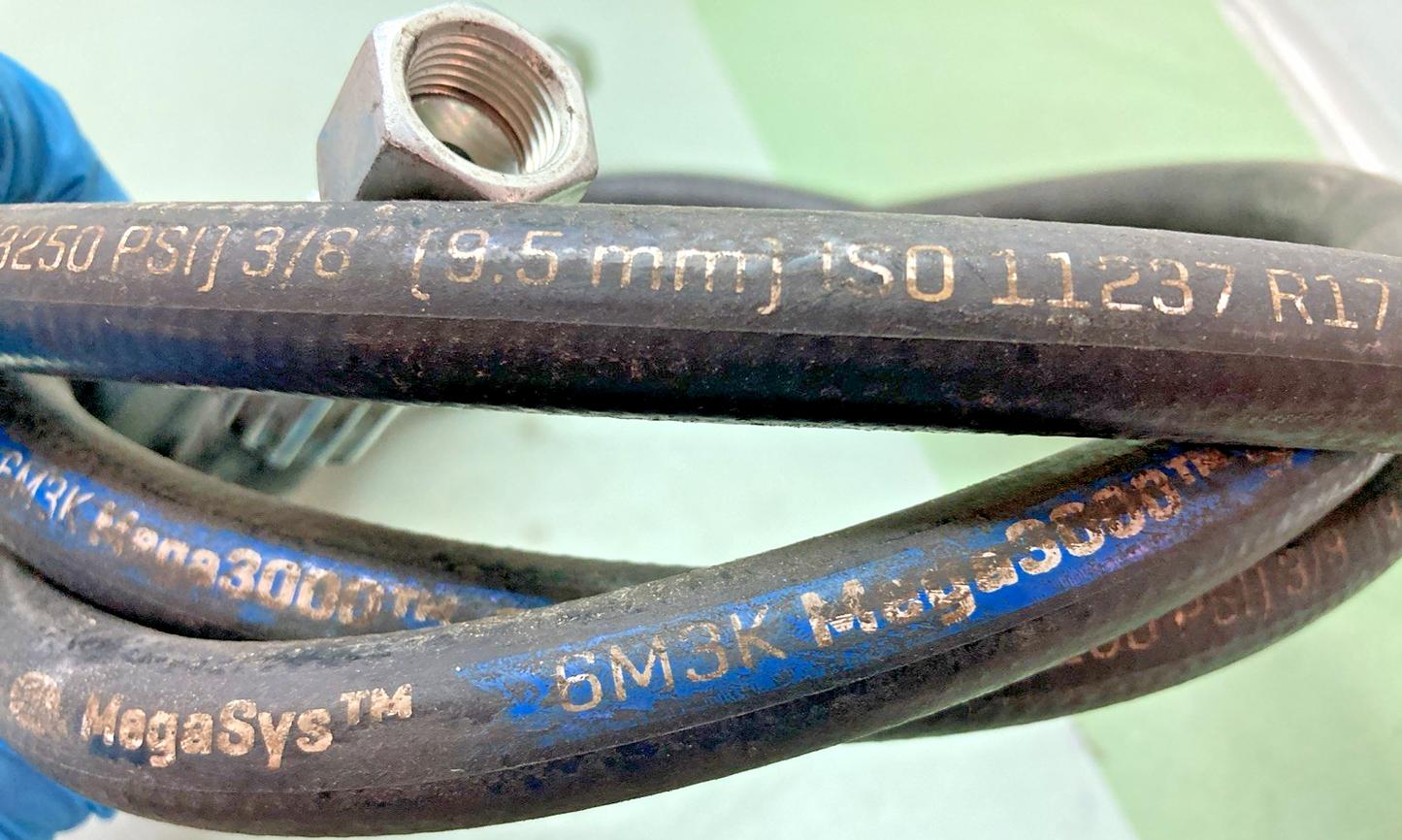 NEW GENUINE GATES 6M3K MEGA 3000 HOSE 7' 8"