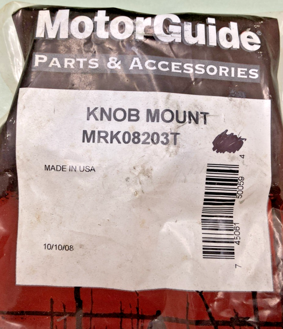 QTY 2 NEW GENUINE MOTORGUIDE MRK08203T KNOB MOUNT