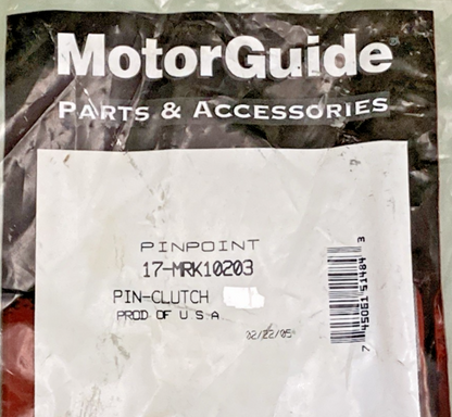 NEW GENUINE MOTORGUIDE 17-MRK10203 CLUTCH PIN