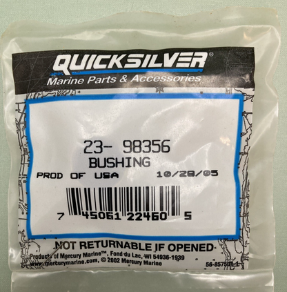 NEW GENUINE MERCURY QUICKSILVER 23-98356 BUSHING