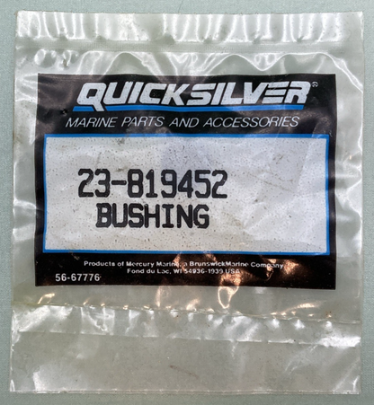 QTY 3 NEW GENUINE MERCURY QUICKSILVER 23-819452 BUSHING