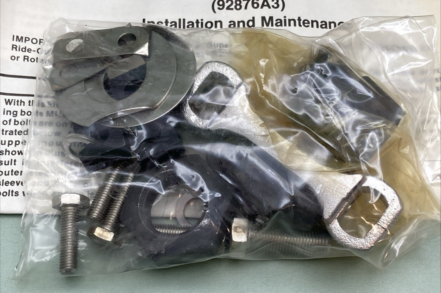 NEW GENUINE MERCURY QUICKSILVER 92876A3 OEM ATTACHING KIT STEERING SINGLE