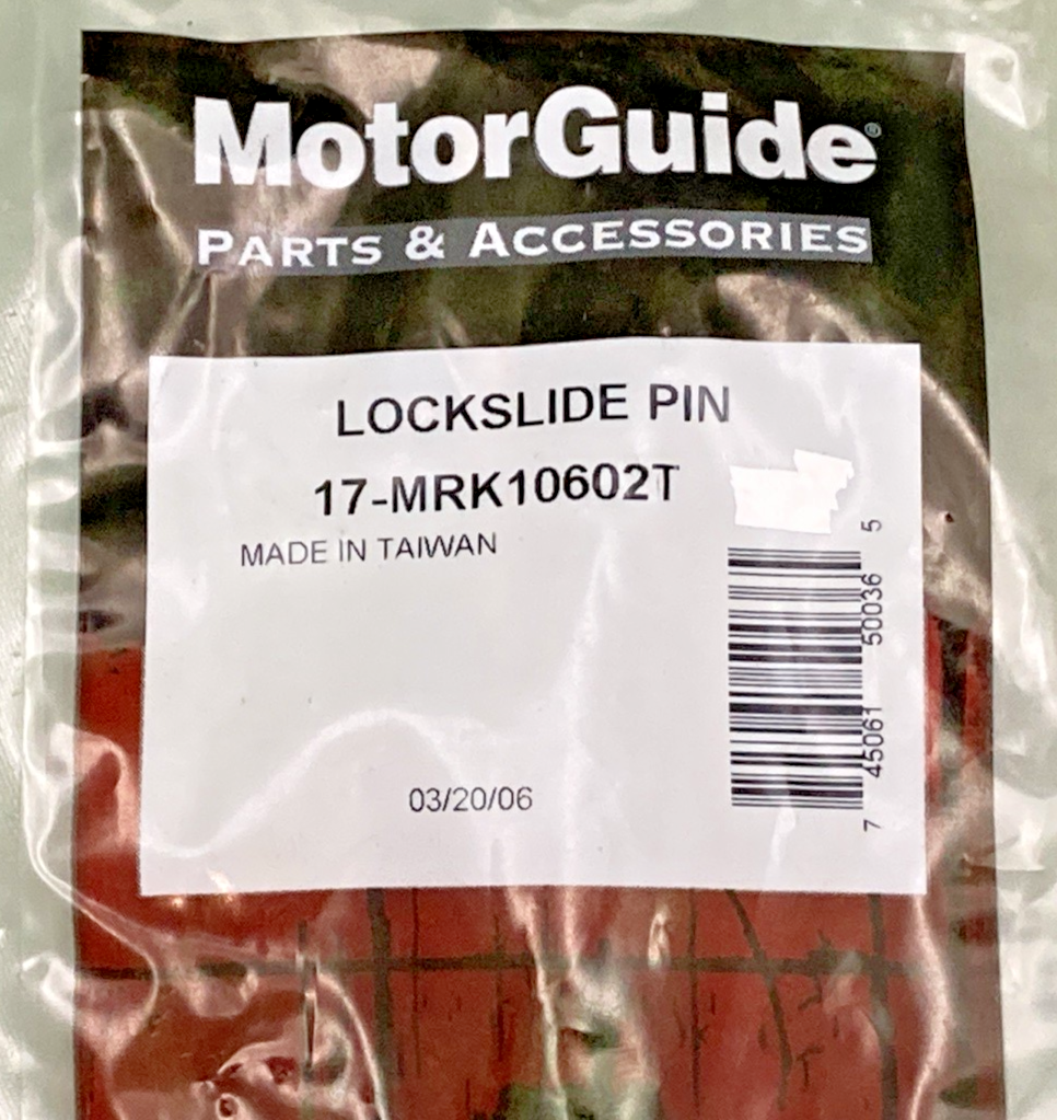 NEW GENUINE MOTORGUIDE 17-MRK10602T LOCKSLIDE PIN