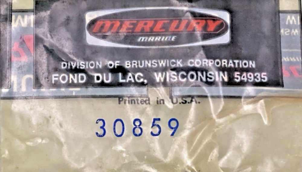 NEW GENUINE MERCURY 30859 Insulator