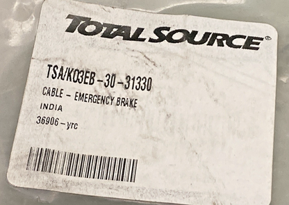 NEW GENUINE TOTAL SOURCE K03EB-30-31330 EMERGENCY BRAKE CABLE