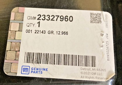 NEW GENUINE GM 23327960 PANEL ASSEMBLY, REAR END