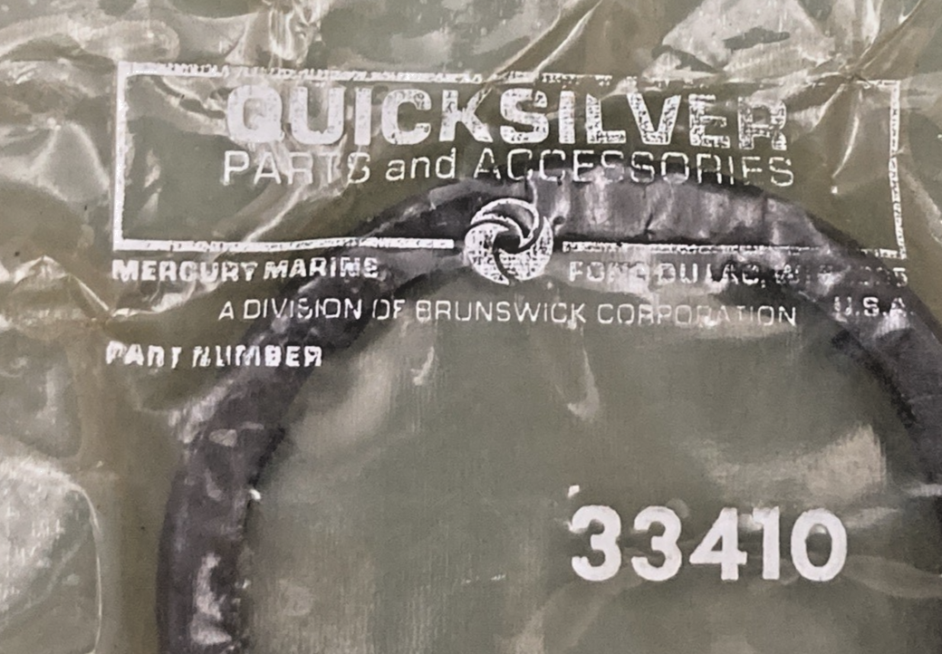 NEW GENUINE MERCURY 33410 RETAINER NUT