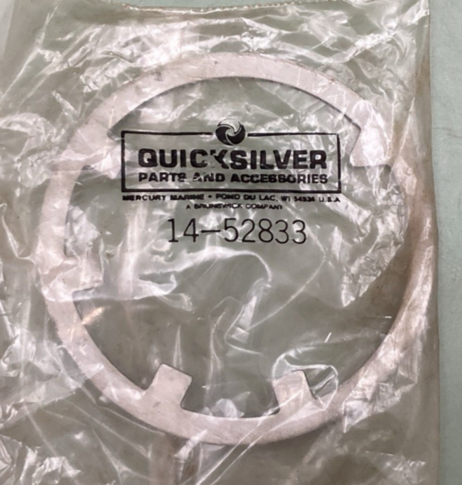 NEW GENUINE MERCURY 14-52833 TAB WASHER