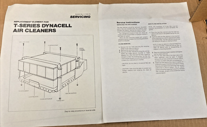 NEW GENUINE NAPA 2782 DYNACELL T-519 AIR FILTER ELEMENT