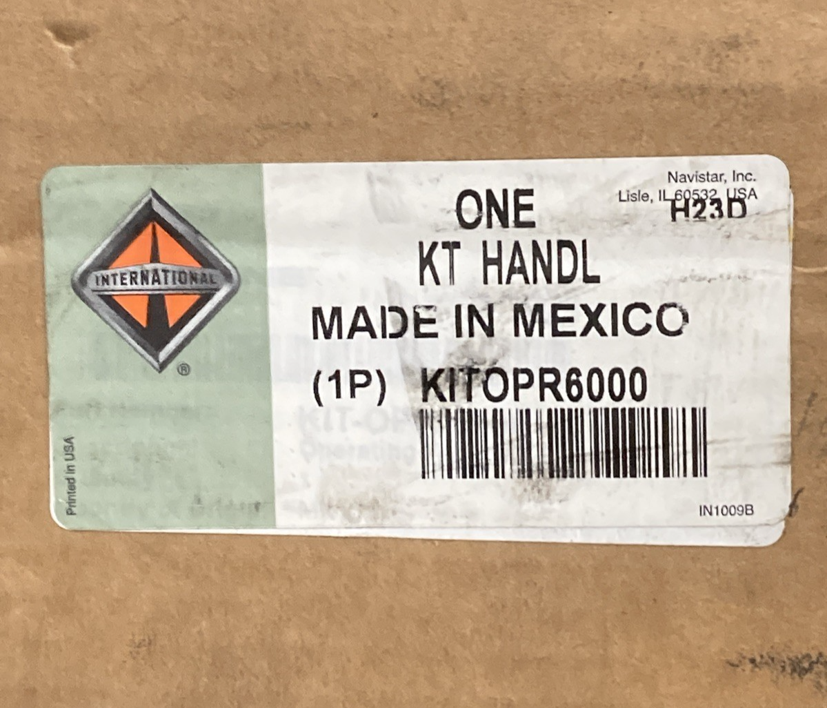 NEW GENUINE Fontaine KITOPR6000 Operating Handle Kit INTERNATIONAL