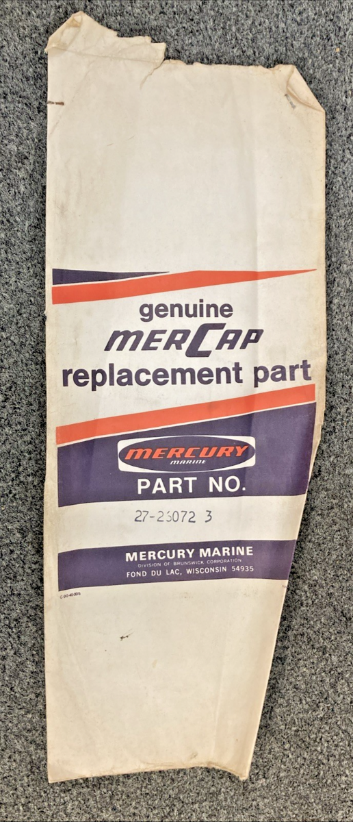 NEW GENUINE MERCURY 27-26072 GASKET