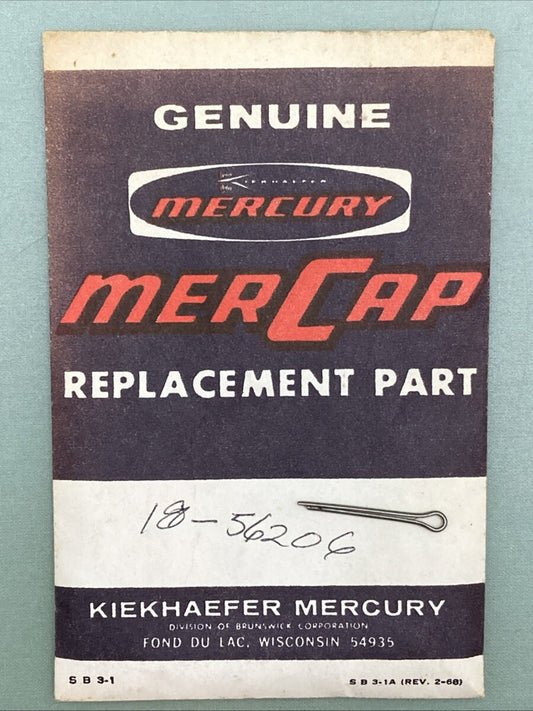 NEW GENUINE MERCURY 18-56206 Cotter Pin