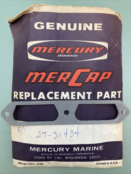 NEW GENUINE MERCURY 27-31434 Transfer Port Cover Gasket