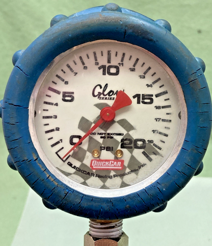 GENUINE QUICK CAR 56-021 TIRE PRESSURE GAUGE