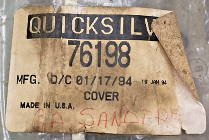 NEW GENUINE MERCURY 76198 EXHAUST COVER