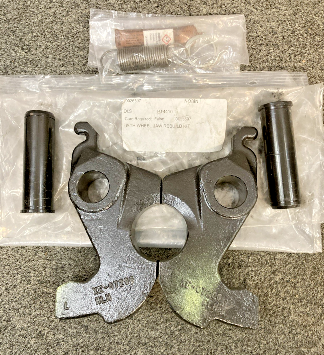 NEW REPLACES HOLLAND XE-97296-KTL Lock Jaw KIT, Fifth Wheel LH & RH