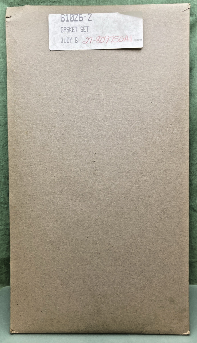 NEW REPLACES MERCURY G1026-2 GASKET KIT