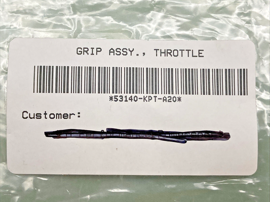 NEW GENUINE HONDA 53140-KPT-A20 GRIP ASSY, THROTTLE