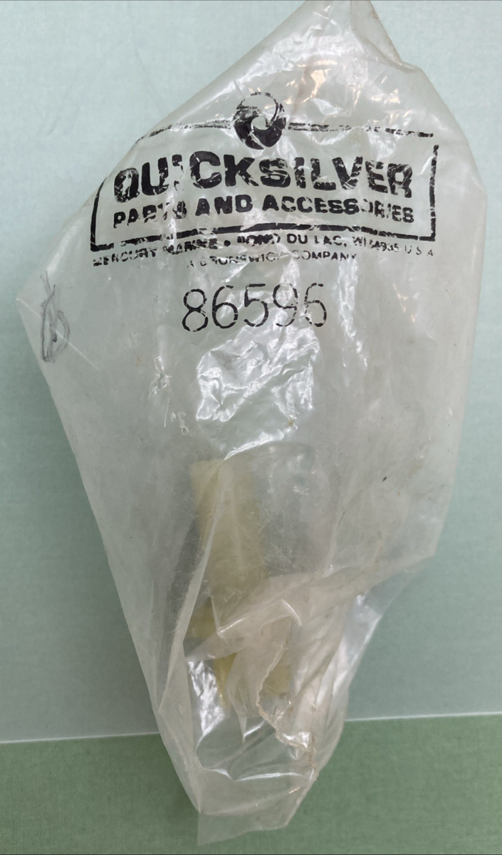 NEW GENUINE MERCURY 86596 Poppet Valve