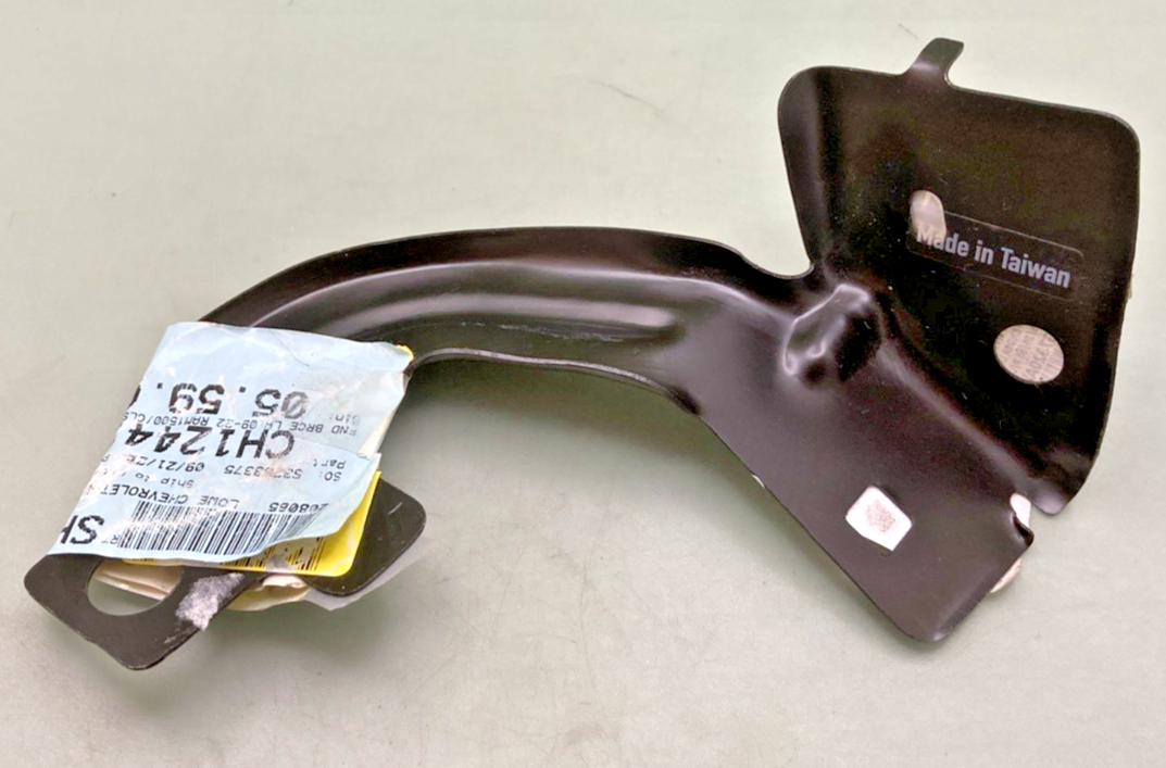 NEW GENUINE KEYSTONE CH1244109 LT FRONT FENDER BRACE, 2011-2018 RAM 3500