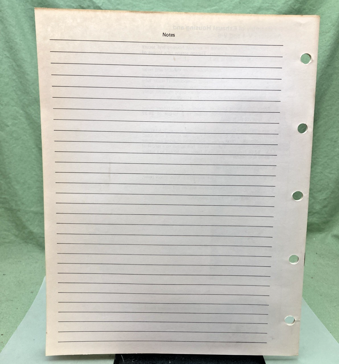NEW GENUINE OMC 393765-5 SECTION FIVE 2 THRU V-6 MODELS SERVICE MANUAL 1982
