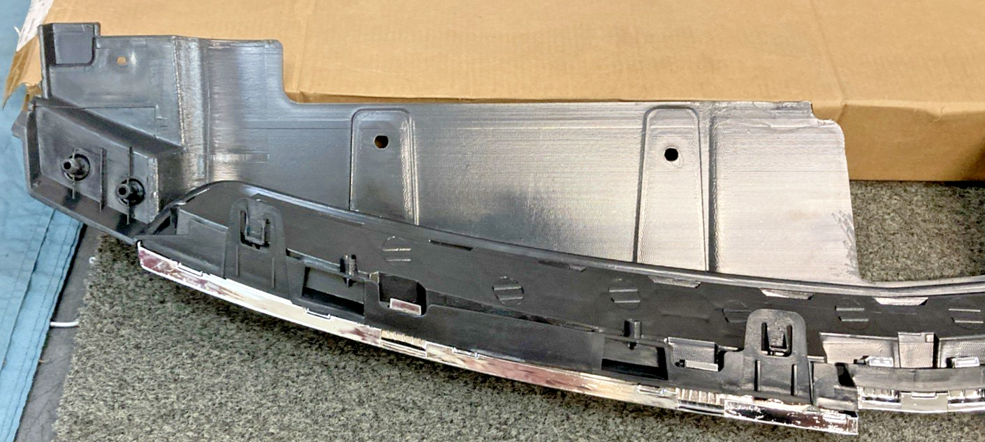 NEW REPLACES GM GM1200623 UPPER GRILLE, CHEVY CRUZ 2011-2014