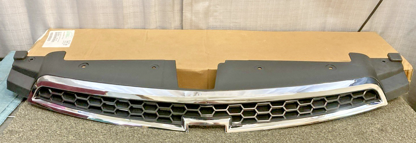 NEW REPLACES GM GM1200623 UPPER GRILLE, CHEVY CRUZ 2011-2014