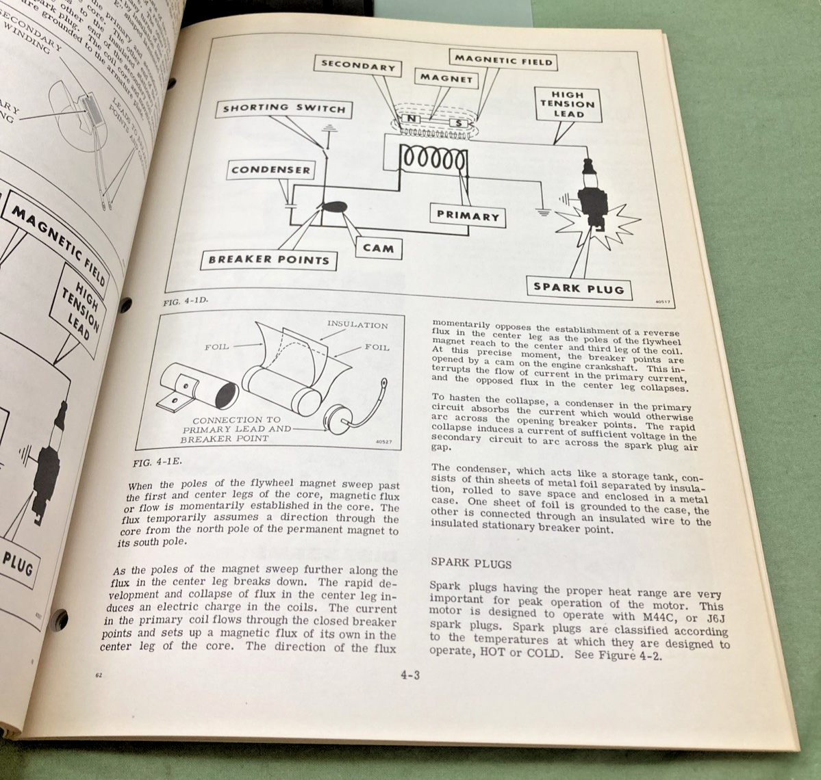 NEW GENUINE EVINRUDE 4903 FISHERMAN 6 HP SERVICE MANUAL 1973